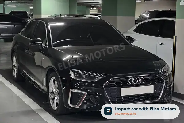 Audi A4 sedan for sale in Kenya, import from UK and Japan
