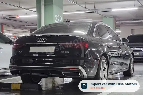 Audi A4 sedan for sale in Kenya, import from UK and Japan, photo 3