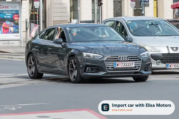 Audi A5 Sportback sedan for sale in Kenya, import from UK and Japan, photo 2
