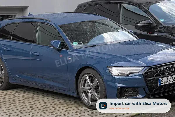 Audi A6 sedan for sale in Kenya, import from UK and Japan