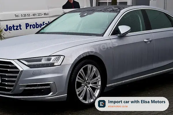 Audi A8 sedan for sale in Kenya, import from UK and Japan
