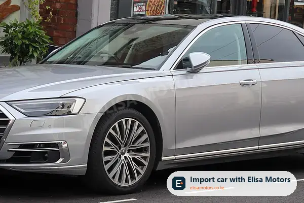 Audi A8 sedan for sale in Kenya, import from UK and Japan, photo 2