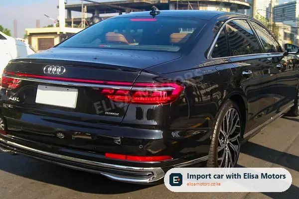 Audi A8 sedan for sale in Kenya, import from UK and Japan, photo 3