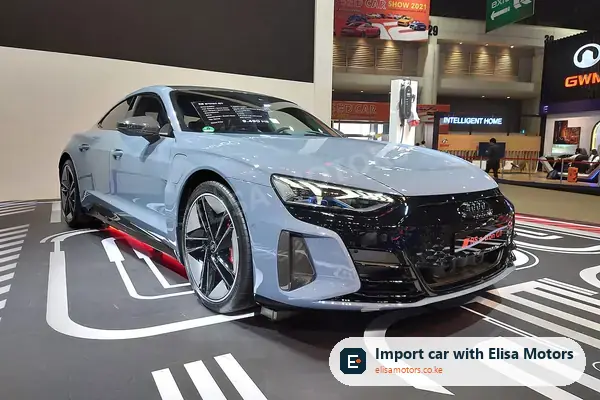 Audi e-tron GT sedan for sale in Kenya, import from UK and Japan