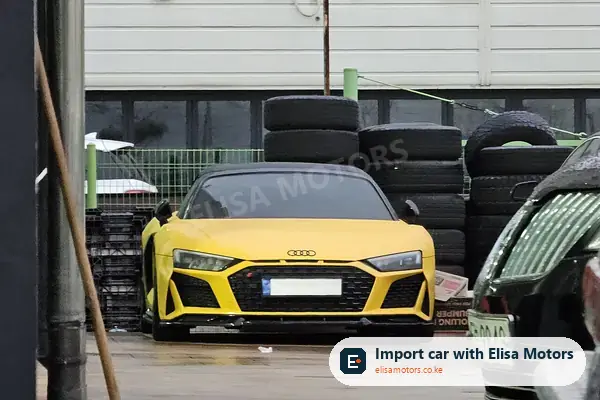 Audi R8 sports car for sale in Kenya, import from UK and Japan
