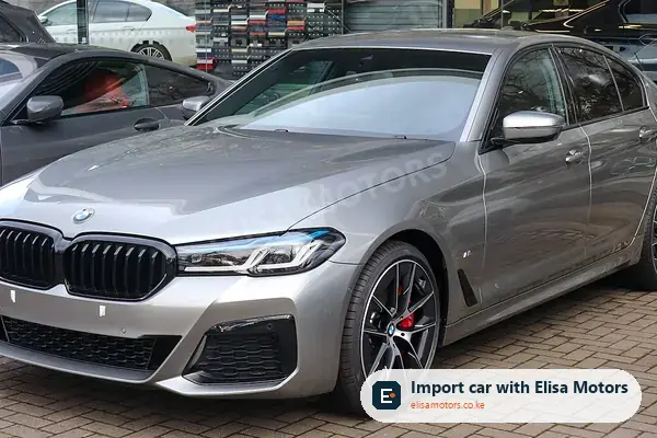 BMW 5 Series sedan for sale in Kenya, import from UK and Japan, photo 2