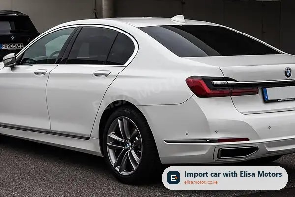 BMW 7 Series 740d xDrive sedan for sale in Kenya, import from UK and Japan, photo 2
