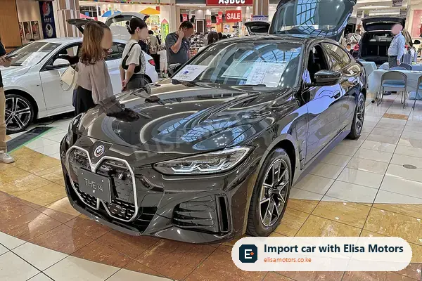 BMW i4 price in Kenya BMW i4 sedan for sale in Kenya, import from UK and Japan