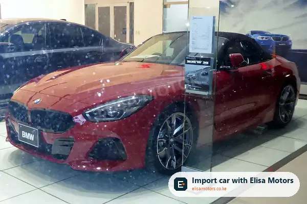 BMW Z4 sDrive20i sports car for sale in Kenya, import from UK and Japan, photo 2
