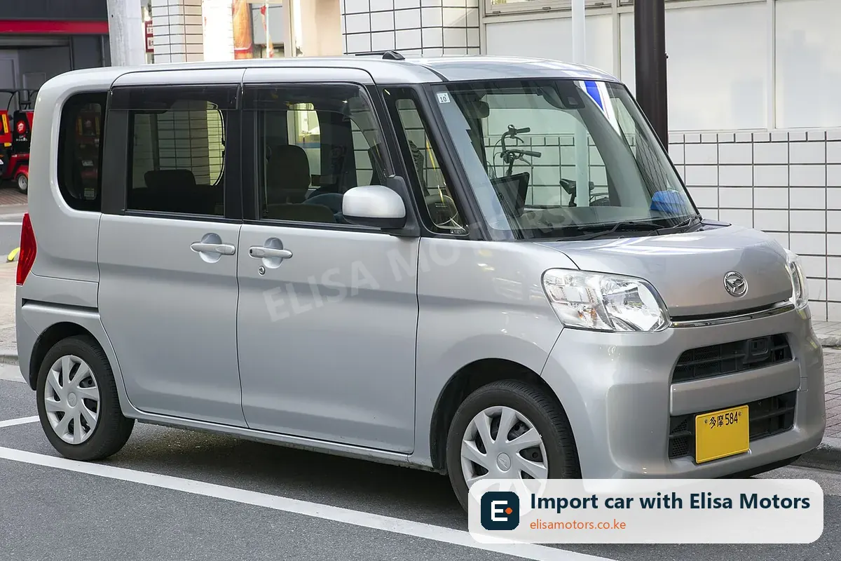 Daihatsu Tanto X 660 price in Kenya | Elisa Motors Daihatsu Tanto X 660 mpv for sale in Kenya, import from Japan