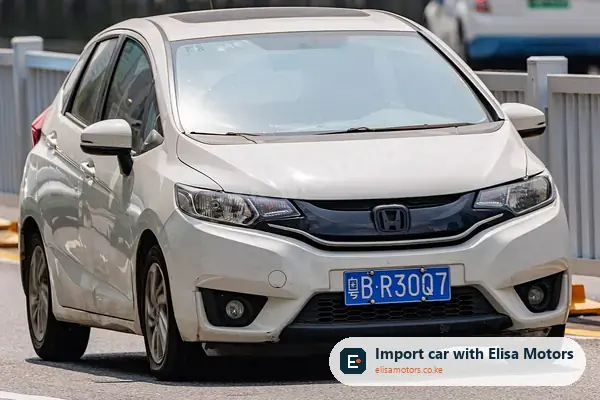 Honda Fit hatchback for sale in Kenya, import from Japan