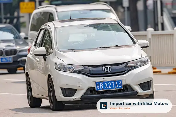 Honda Fit hatchback for sale in Kenya, import from Japan, photo 2