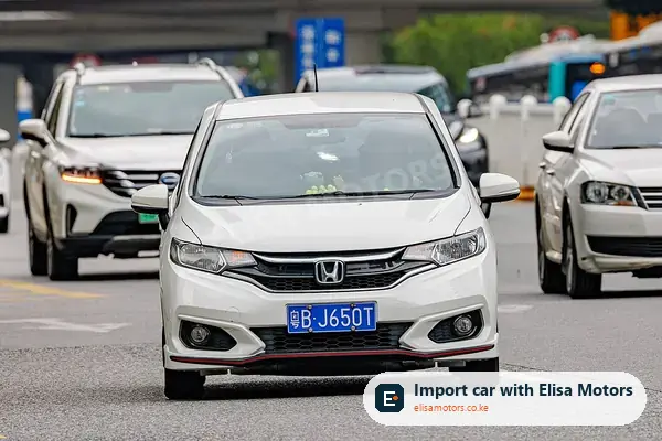 Honda Fit hatchback for sale in Kenya, import from Japan, photo 3