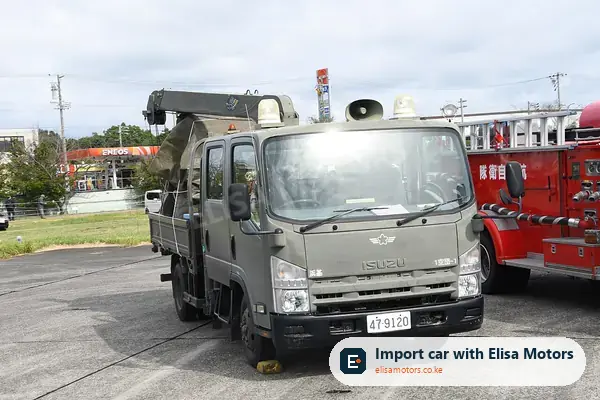 Isuzu Elf truck for sale in Kenya, import from Japan
