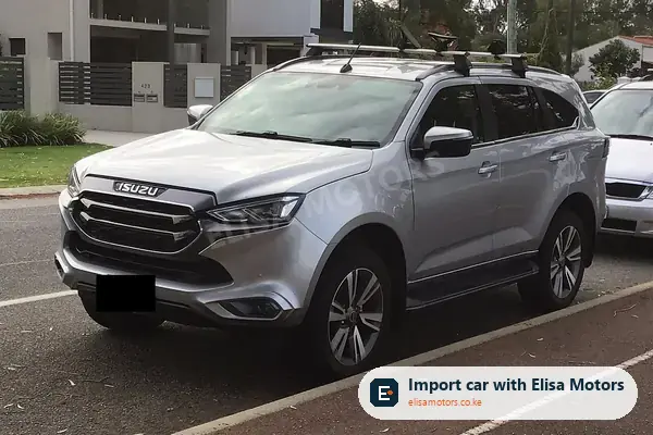 Isuzu MU-X suv for sale in Kenya, import from South Africa, photo 2
