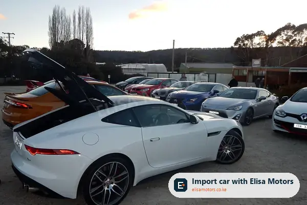 Jaguar F-Type P300 Coupe sports car for sale in Kenya, import from UK, photo 2