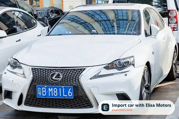 Lexus IS sedan for sale in Kenya, import from Japan, photo 3