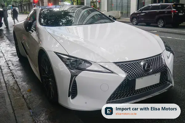 Lexus LC sports car for sale in Kenya, import from Japan