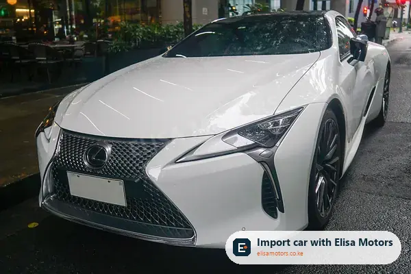Lexus LC LC500h sports car for sale in Kenya, import from Japan, photo 2