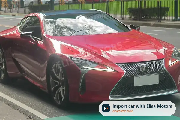Lexus LC LC500h sports car for sale in Kenya, import from Japan, photo 3