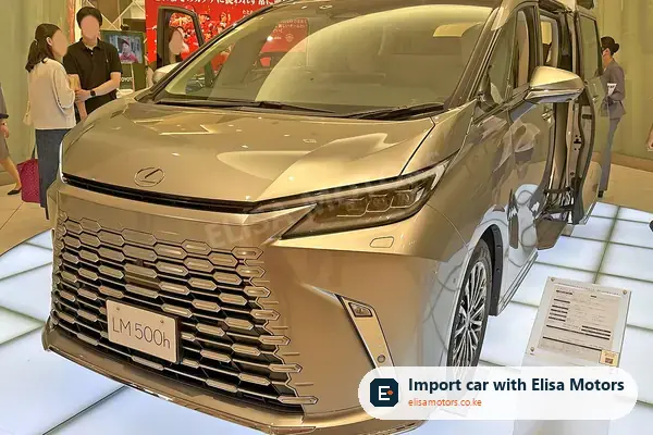 Lexus LM mpv for sale in Kenya, import from Japan, photo 2