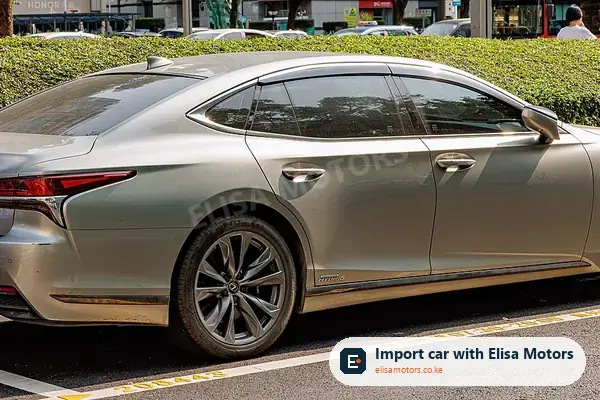 Lexus LS sedan for sale in Kenya, import from Japan, photo 2