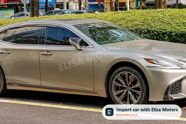 Lexus LS sedan for sale in Kenya, import from Japan, photo 3
