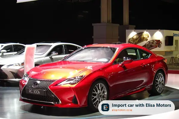 Lexus RC sports car for sale in Kenya, import from Japan