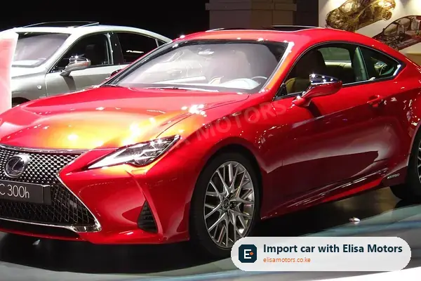 Lexus RC sports car for sale in Kenya, import from Japan, photo 2