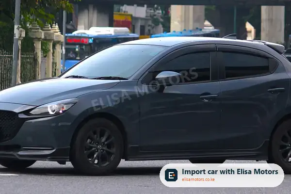 Mazda Demio hatchback for sale in Kenya, import from Japan, photo 2
