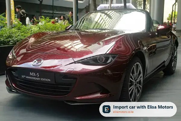 Mazda Roadster (MX-5) price in Kenya Mazda Roadster (MX-5) sports car for sale in Kenya, import from Japan