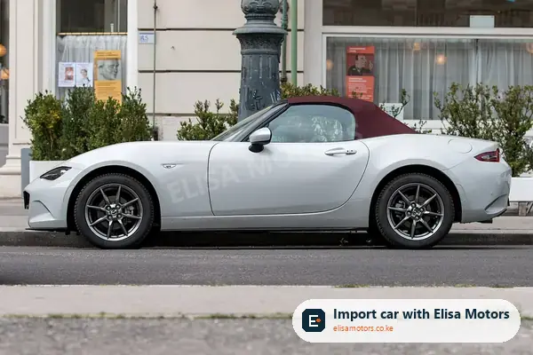 Mazda Roadster (MX-5) sports car for sale in Kenya, import from Japan, photo 2