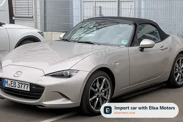 Mazda Roadster (MX-5) sports car for sale in Kenya, import from Japan, photo 3