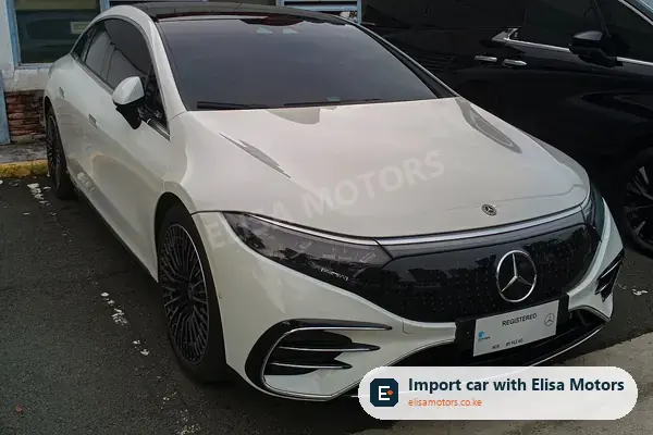 Mercedes-Benz EQS sedan for sale in Kenya, import from UK and Japan, photo 2