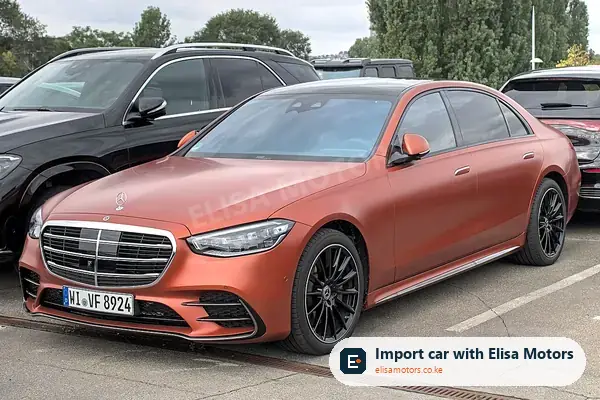 Mercedes-Benz S-Class sedan for sale in Kenya, import from UK and Japan, photo 3