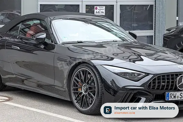 Mercedes-Benz SL sports car for sale in Kenya, import from UK and Japan, photo 2