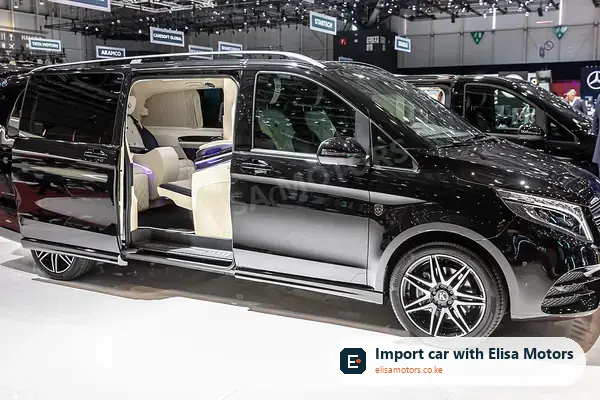 Mercedes-Benz V-Class mpv for sale in Kenya, import from UK and Japan, photo 2