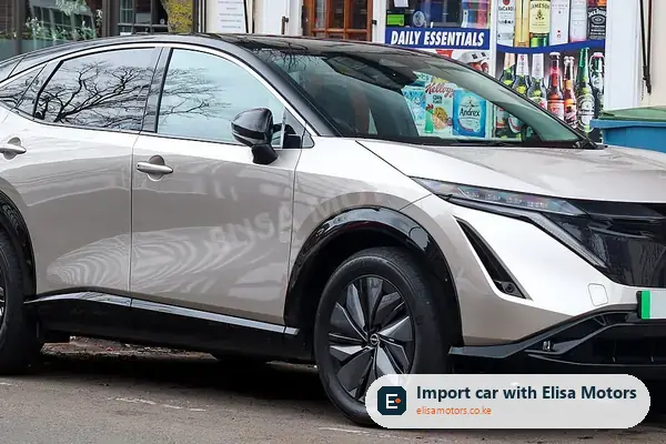Nissan Ariya B6 66 kWh suv for sale in Kenya, import from Japan, photo 2