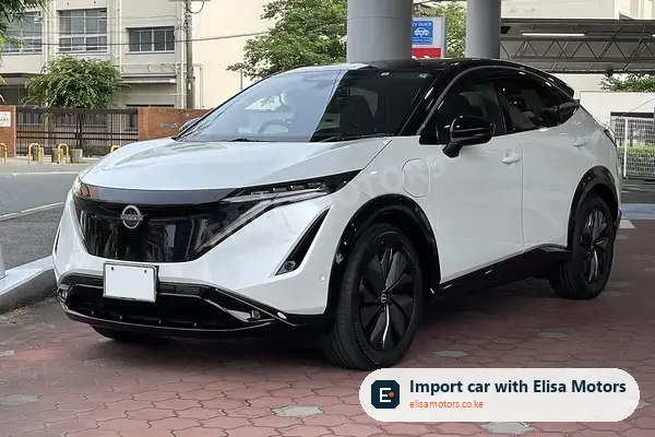 Nissan Ariya B6 66 kWh suv for sale in Kenya, import from Japan, photo 3