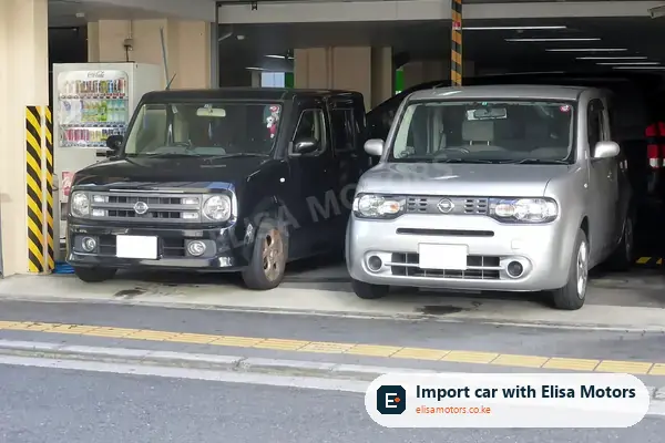 Nissan Cube hatchback for sale in Kenya, import from Japan