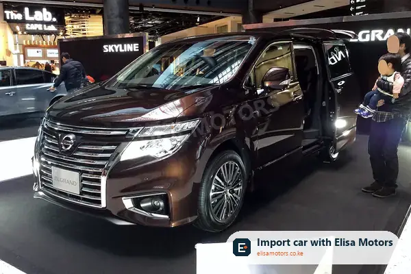 Nissan Elgrand mpv for sale in Kenya, import from Japan