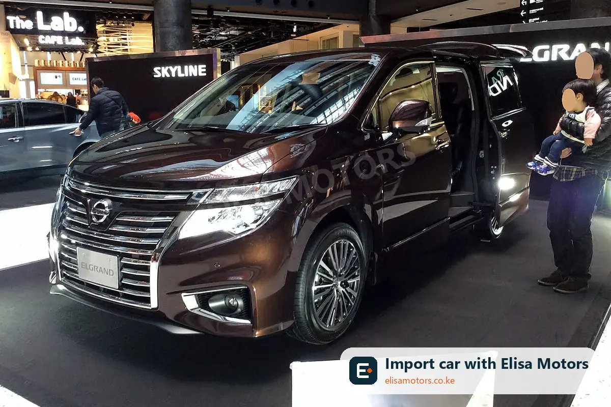 Nissan Elgrand price in Kenya | Elisa Motors Nissan Elgrand mpv for sale in Kenya, import from Japan