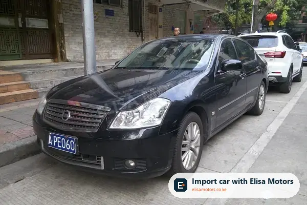 Nissan Fuga Hybrid 3.5 sedan for sale in Kenya, import from Japan, photo 3