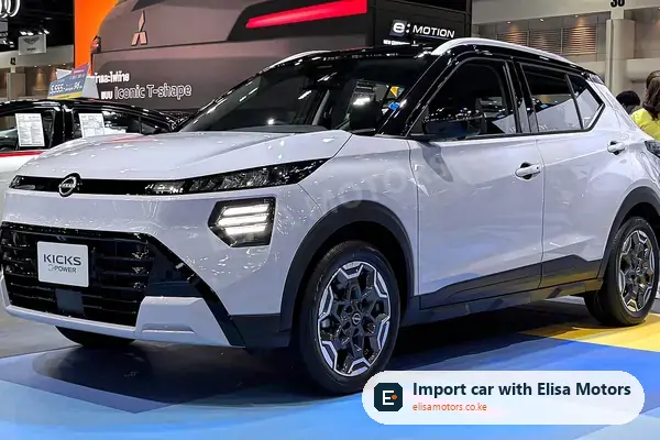 Nissan Kicks suv for sale in Kenya, import from Japan