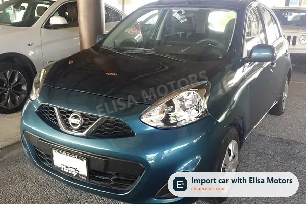 Nissan March hatchback for sale in Kenya, import from Japan, photo 2