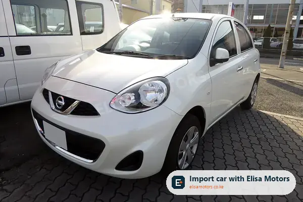 Nissan March hatchback for sale in Kenya, import from Japan, photo 3