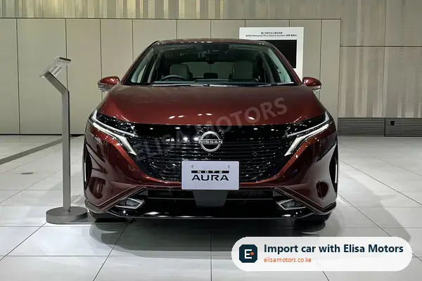 Nissan Note Aura hatchback for sale in Kenya, import from Japan, photo 2