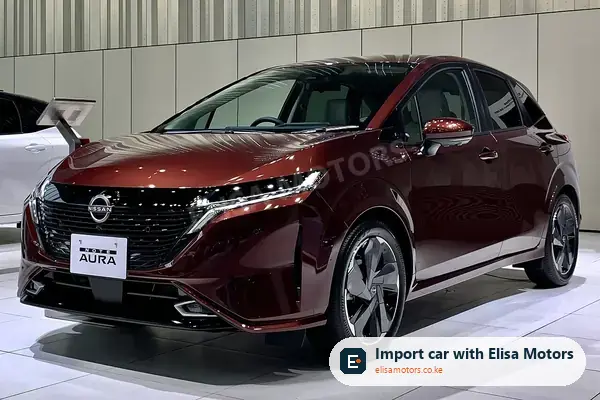 Nissan Note Aura hatchback for sale in Kenya, import from Japan, photo 3