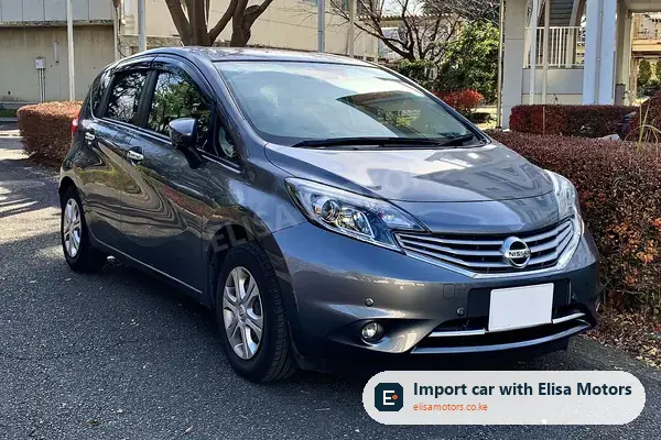 Nissan Note hatchback for sale in Kenya, import from Japan
