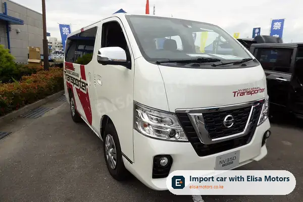 Nissan NV350 Caravan van for sale in Kenya, import from Japan